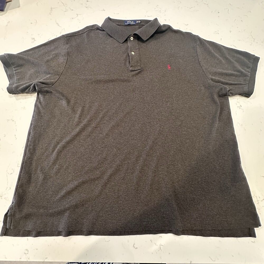 Polo Ralph Lauren Men’s  Short Sleeve Polo Shirt Size 3XB Red Pony